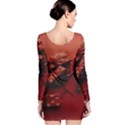 Valentines Gift Long Sleeve Velvet Bodycon Dress View2