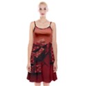 Valentines Gift Spaghetti Strap Velvet Dress View1