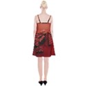 Valentines Gift Spaghetti Strap Velvet Dress View2