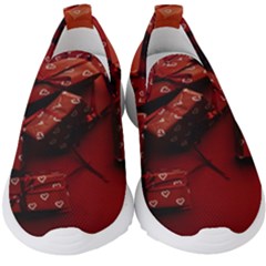 Valentines Gift Kids  Slip On Sneakers by artworkshop