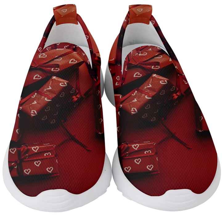 Valentines Gift Kids  Slip On Sneakers