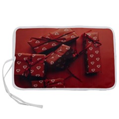 Valentines Gift Pen Storage Case (l) by artworkshop