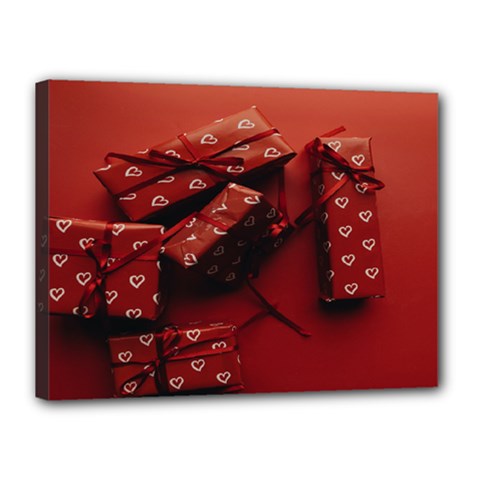 Valentines Gift Canvas 16  X 12  (stretched) by artworkshop