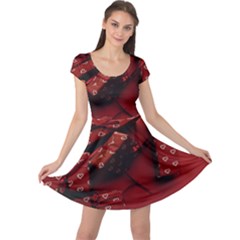 Valentines Gift Cap Sleeve Dress by artworkshop