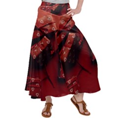 Valentines Gift Satin Palazzo Pants by artworkshop