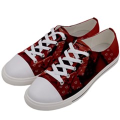 Valentines Gift Men s Low Top Canvas Sneakers by artworkshop