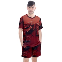 Valentines Gift Men s Mesh Tee And Shorts Set