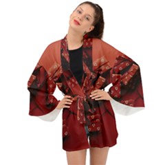 Valentines Gift Long Sleeve Kimono by artworkshop