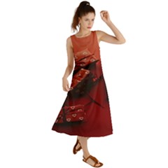 Valentines Gift Summer Maxi Dress by artworkshop