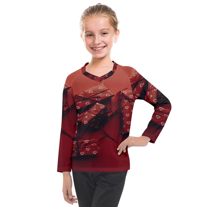 Valentines Gift Kids  Long Mesh Tee