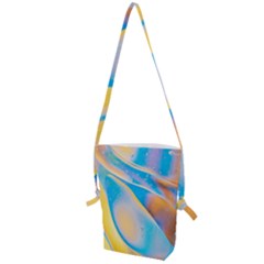 Water And Sunflower Oil Folding Shoulder Bag by artworkshop