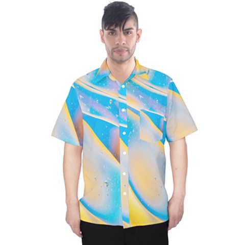 Water And Sunflower Oil Men s Hawaii Shirt by artworkshop