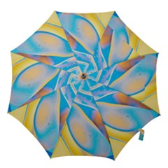 Water And Sunflower Oil Hook Handle Umbrellas (large) by artworkshop