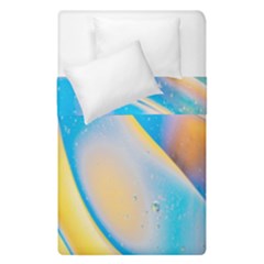 Water And Sunflower Oil Duvet Cover Double Side (single Size)