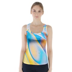 Water And Sunflower Oil Racer Back Sports Top by artworkshop