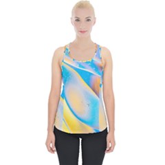 Water And Sunflower Oil Piece Up Tank Top by artworkshop