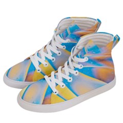 Water And Sunflower Oil Men s Hi-top Skate Sneakers by artworkshop