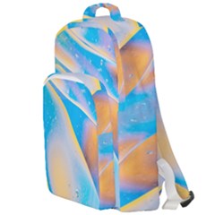 Water And Sunflower Oil Double Compartment Backpack by artworkshop