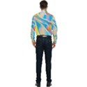 Water And Sunflower Oil Men s Long Sleeve Pocket Shirt  View2