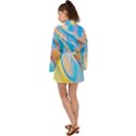 Water And Sunflower Oil Long Sleeve Kimono View2