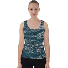 Water Sea Velvet Tank Top by artworkshop