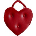 Lipstick Red Giant Heart Shaped Tote View2