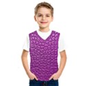 Pink Armore Kids  Basketball Tank Top View1