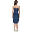 Denim style  Wrap Frill Dress View4