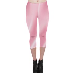 Pink Satin  Capri Leggings  by PollyParadiseBoutique7