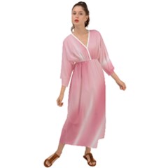 Pink Satin  Grecian Style  Maxi Dress by PollyParadiseBoutique7