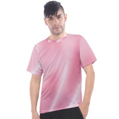 Pink Satin  Men s Sport Top by PollyParadiseBoutique7