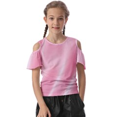 Pink Satin  Kids  Butterfly Cutout Tee by PollyParadiseBoutique7