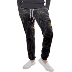 Black Gold  Men s Jogger Sweatpants by PollyParadiseBoutique7