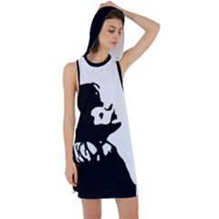 Mrn Racer Back Hoodie Dress by MRNStudios