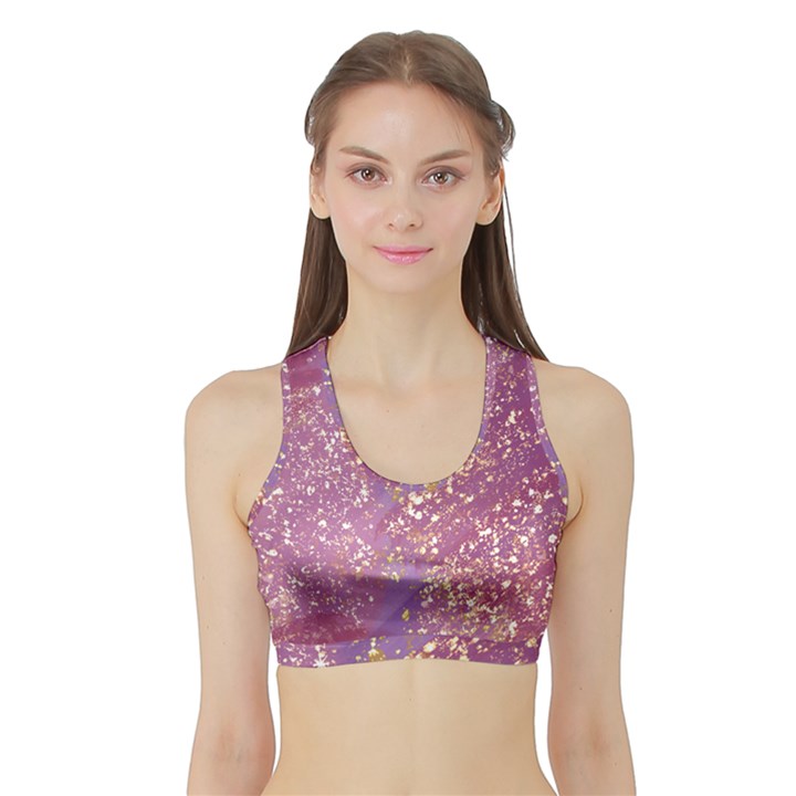 Stardust  Sports Bra with Border