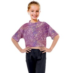 Stardust  Kids Mock Neck Tee