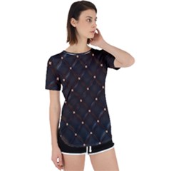 Midnight Kiss  Perpetual Short Sleeve T-shirt by PollyParadiseBoutique7