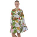 Birds of Paradise  All Frills Chiffon Dress View1