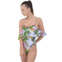 Birds of Paradise  Drape Piece Swimsuit View1