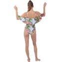 Birds of Paradise  Drape Piece Swimsuit View2