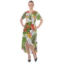 Birds of Paradise  Front Wrap High Low Dress View1