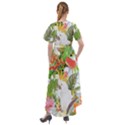 Birds of Paradise  Front Wrap High Low Dress View2