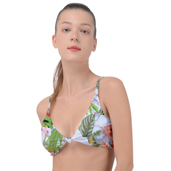 Birds of Paradise  Knot Up Bikini Top