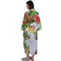 Birds of Paradise  Maxi Satin Kimono View2