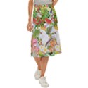 Birds of Paradise  Midi Panel Skirt View1