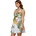 Birds of Paradise  Ruffle Strap Babydoll Chiffon Dress View2