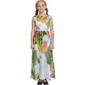 Birds of Paradise  Kids  Satin Sleeveless Maxi Dress View1