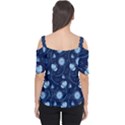 Flower Cutout Shoulder Tee View2