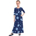 Flower Kids  Quarter Sleeve Maxi Dress View1