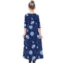 Flower Kids  Quarter Sleeve Maxi Dress View2